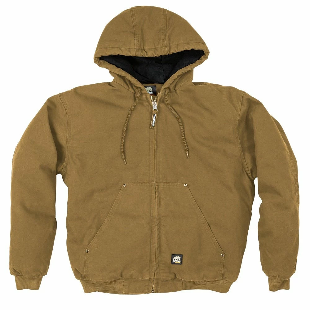 Flash Sale ⌛ Lincoln Outfitters Men's Flex Washed Duck Sherpa Lined Hooded Jacket Brown - RLHJ317HKY - Jackets ✔️ 1 Flash Sale ⌛ Lincoln Outfitters Men's Flex Washed Duck Sherpa Lined Hooded Jacket Brown - RLHJ317HKY - Jackets ✔️