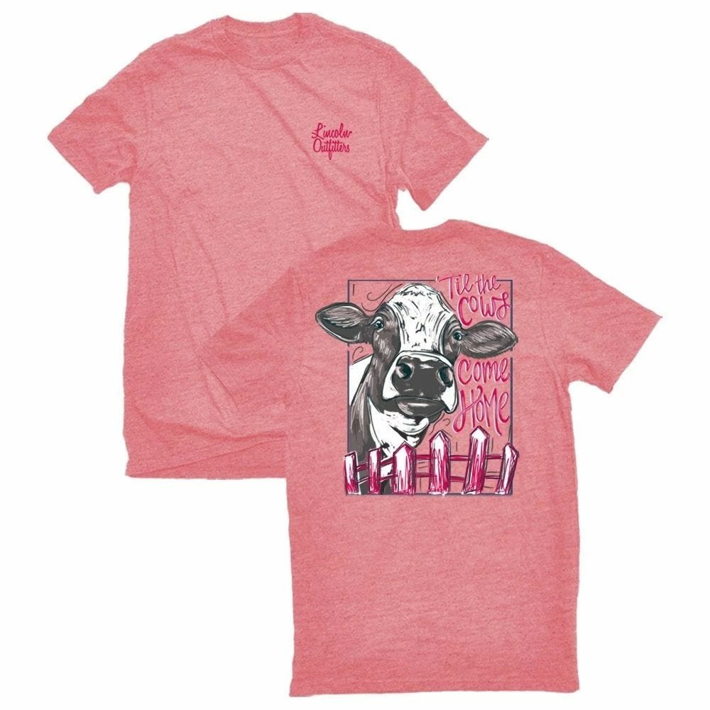 Brand new π Lincoln Outfitters Ladies Till the Cows Come Home Short Sleeve T-Shirt - LO-L204-ROSE - T-Shirts π 1 Brand new π Lincoln Outfitters Ladies Till the Cows Come Home Short Sleeve T-Shirt - LO-L204-ROSE - T-Shirts π