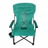 New 👏 Lincoln Outfitters Hard Arm Folding Chair Teal 87-838-0204 - Camp Furniture ✨