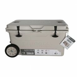 New ✔️ Lincoln Outfitters 65 Quart High Performance Cooler, Tan - 87-677-0204 - Coolers 😀