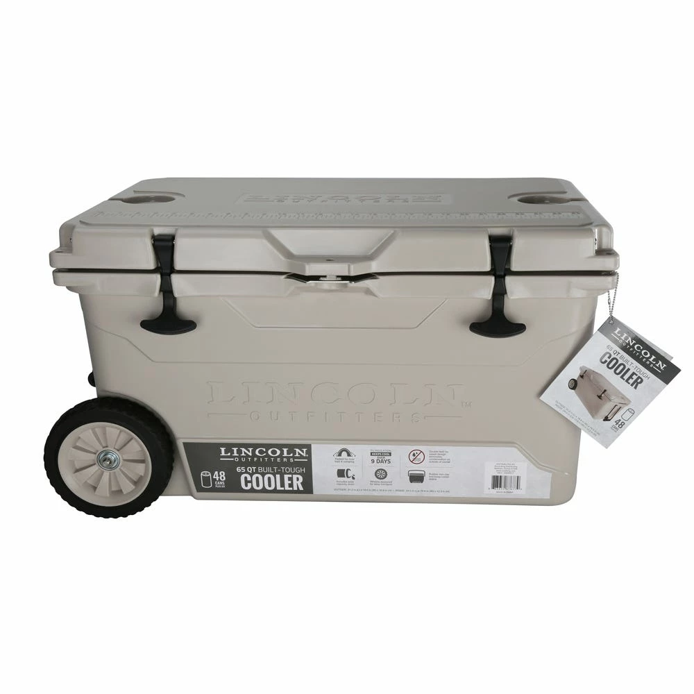 New ✔️ Lincoln Outfitters 65 Quart High Performance Cooler, Tan - 87-677-0204 - Coolers 😀 1 New ✔️ Lincoln Outfitters 65 Quart High Performance Cooler, Tan - 87-677-0204 - Coolers 😀