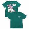 Top 10 🤩 Lincoln Outfitters Youth Girl's Unicorn Pug Short Sleeve T-Shirt - LOY-29 - T-Shirts 🥰