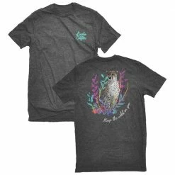 Brand new 🛒 Lincoln Outfitters Ladies Keep The Wild In You Short Sleeve T-Shirt - LO-L198 - T-Shirts 😀