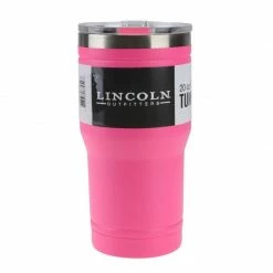 Buy 💯 Lincoln Outfitters 20 oz. Tumbler, Pink 87-949-0204 - Water Bottles & Hydration 😉