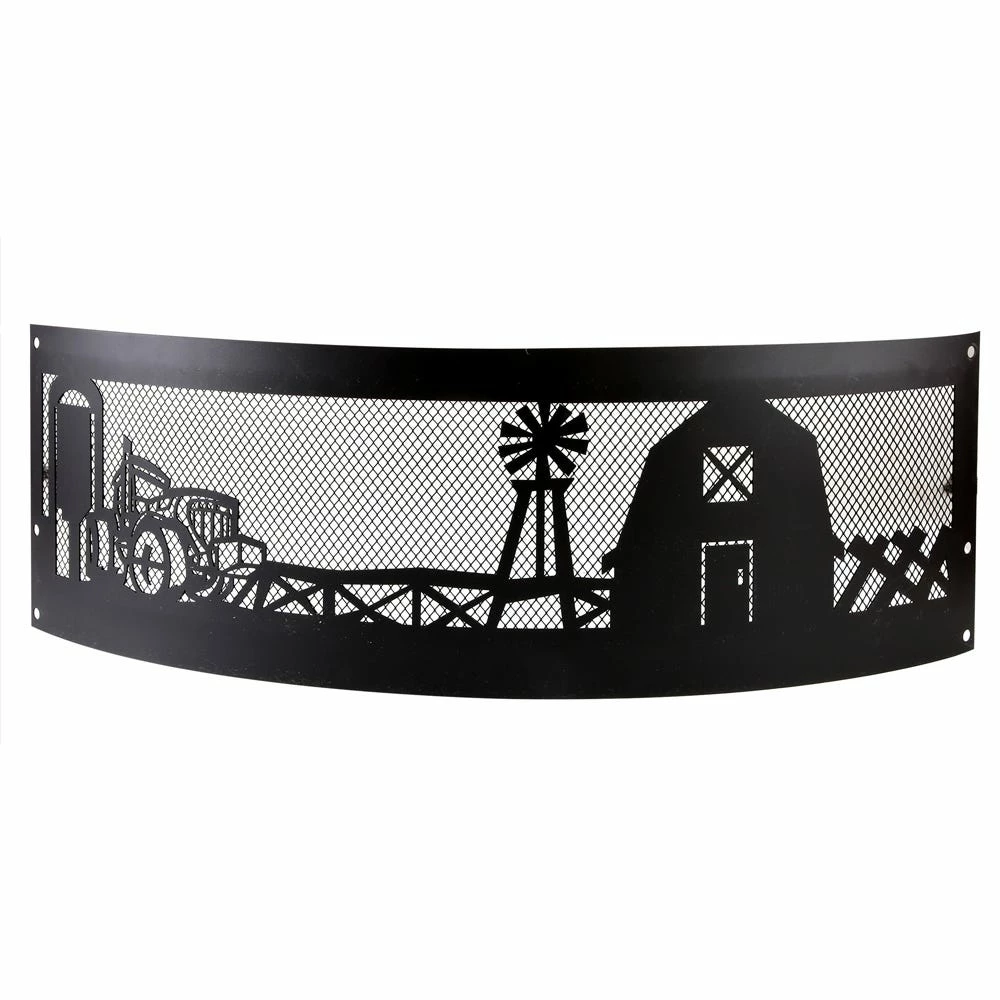 Promo ⭐ Lincoln Outfitters 36" Campfire Ring Farm Scene - 90-166-0204 - Fire Pits & Heaters ❤️ 4 Promo ⭐ Lincoln Outfitters 36" Campfire Ring Farm Scene - 90-166-0204 - Fire Pits & Heaters ❤️ - Image 4