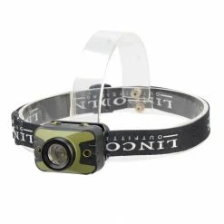 New 👏 Lincoln Outfitters 300 Lumens Zoomable UV LED Headlamp 66336 - Lighting 💯