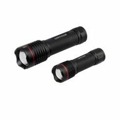 Outlet 👏 Lincoln Outfitters 2 Pack Flashlight - 600 & 2000 Lumens 66309 - Flashlights 🔥