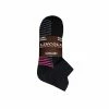Cheap 🔔 Lincoln Outfitters Women's Ultra-Dri Cushion Foot No-Show Sock 3 Pack Black - L3/72036-BL - Socks Women's 😍