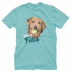 New ✨ Lincoln Outfitters Ladies That's So Fetch Short Sleeve T-Shirt - LO-L178 - T-Shirts 🎁