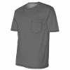Best reviews of ✨ Lincoln Outfitters Men's Heavyweight Relaxed Fit Short Sleeve Pocket Tee Steel Grey - LOPK-01R-SGY - Pocket T-Shirt 🧨
