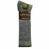 New 😉 Lincoln Outfitters Men's Tall Merino Wool Boot Sock Charcoal - L72313-CH/GRN - 🧨 Socks ❤️