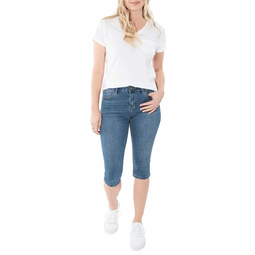 Budget ๐ฅฐ Lincoln Outfitters Women's Denim Pedal Pusher with No-Gap Waistband - SU6952MW - Capris ๐ 1 Budget ๐ฅฐ Lincoln Outfitters Women's Denim Pedal Pusher with No-Gap Waistband - SU6952MW - Capris ๐
