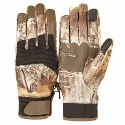 Promo ❤️ Lincoln Outfitters Men’s Light Weight Unlined DWR Shooter’s Glove Real Tree Edge D-1410-EDG - Hunting Apparel ✔️