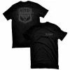 Wholesale ✔️ Lincoln Outfitters Men's Short Sleeve Patriot Shield T-Shirt Black - LO-133 - T-Shirts 🔥