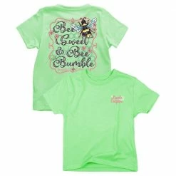 Top 10 👏 Lincoln Outfitters Youth Girls Bee Sweet and Bee Bumble Short Sleeve T-Shirt - LOY-26 - T-Shirts 🌟