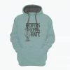Deals ✔️ Lincoln Outfitters Heifers Gonna Hate Ladie's Long Sleeve Hoodie, Aquifer Light Heather - LO-LH30 - Hooded Sweatshirts Women's 🔥