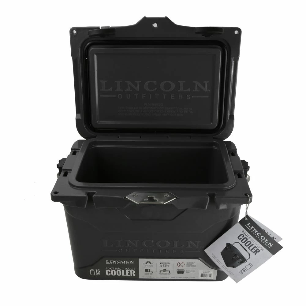 Coupon 🛒 Lincoln Outfitters 20 Quart High Performance Cooler, Grey - 87-672-0204 - Coolers 🎁 4 Coupon 🛒 Lincoln Outfitters 20 Quart High Performance Cooler, Grey - 87-672-0204 - Coolers 🎁 - Image 4