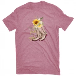 Best deal ✨ Lincoln Outfitters Ladies Short Sleeve T-shirt Heather Rose  - LO-L366 - Long Sleeve ✨ Shirts Women's ⭐