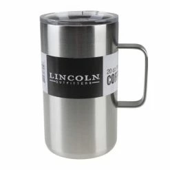 New 🎉 Lincoln Outfitters 20 Oz. Coffee Mug Stainless 87-959-0204 - Water Bottles & Hydration 👏