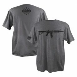 New 🎉 Lincoln Outfitters Men's AR Strong Short Sleeve T-Shirt - SG-78-GRHTR - T-Shirts ✔️