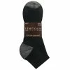 Discount 🧨 Lincoln Outfitters Men's No-Show Sock 3 Pack Black - L3/950-BL - Socks ❤️