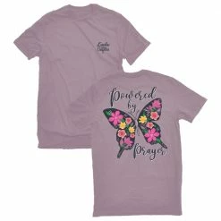 Flash Sale ⌛ Lincoln Outfitters Ladies Powered By Prayer Short Sleeve T-Shirt - LO-L207 - T-Shirts ⌛