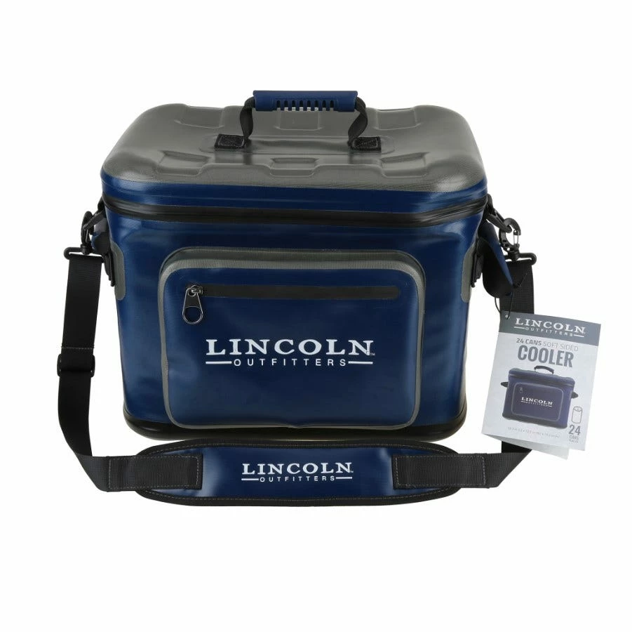 Brand new ๐งจ Lincoln Outfitters 24 Can Soft Sided Cooler 87-355-0204 - Water Bottles & Hydration ๐ 1 Brand new ๐งจ Lincoln Outfitters 24 Can Soft Sided Cooler 87-355-0204 - Water Bottles & Hydration ๐
