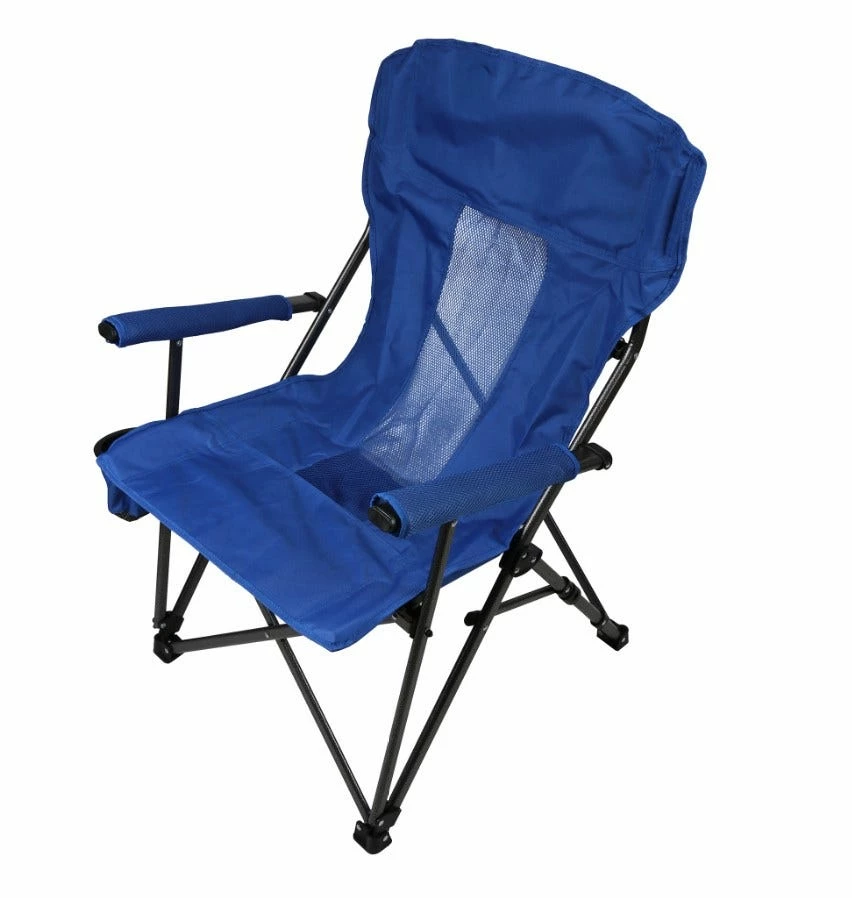Hot Sale ❤️ Lincoln Outfitters Hard Arm Folding Chair Blue 87-840-0204 - Camp Furniture ❤️ 2 Hot Sale ❤️ Lincoln Outfitters Hard Arm Folding Chair Blue 87-840-0204 - Camp Furniture ❤️ - Image 2