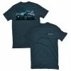 New ⭐ Lincoln Outfitters Men's Short Sleeve Dually Truck T-Shirt Bluesteel Black Heather - LO-140 - T-Shirts 💯