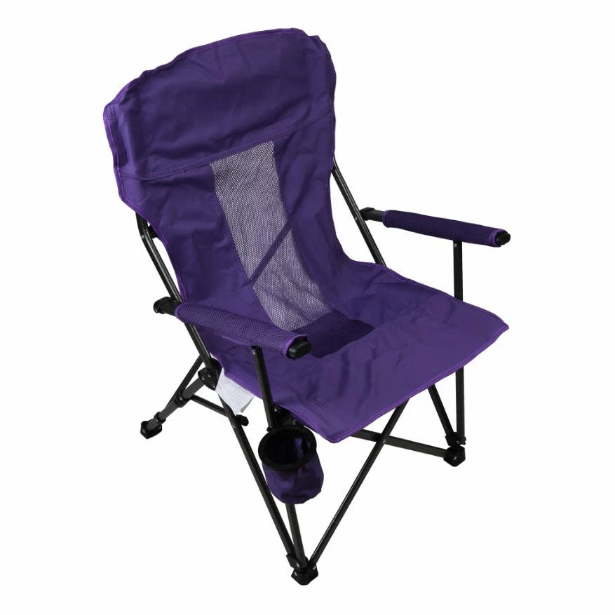 Promo ⌛ Lincoln Outfitters Hard Arm Folding Chair Purple 87-839-0204 - Camp Furniture ⌛ 2 Promo ⌛ Lincoln Outfitters Hard Arm Folding Chair Purple 87-839-0204 - Camp Furniture ⌛ - Image 2