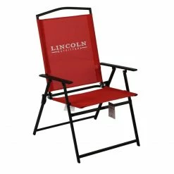 Best deal ✨ Lincoln Outfitters XL Sling Folding Chair, Oxy Fire - 89-274-0204 - Camp Furniture 😀