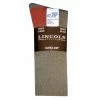 Brand new ✨ Lincoln Outfitters Men's Mid-Weight Crew Sock 2 Pack Taupe - L2/72466-T-L - 🎁 Socks 😍