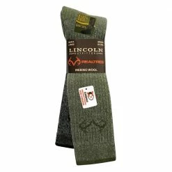New 🔥 Lincoln Outfitters Men's Elimishield Merino Wool Tall Boot Sock 2 Pack Assorted - RT/L2/9676-ASST - Socks 🎁