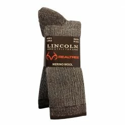 Best reviews of 👏 Lincoln Outfitters Men's Merino Wool Boot Sock 2 Pack Brown - RT/L2/9743-BRN - Socks ⌛