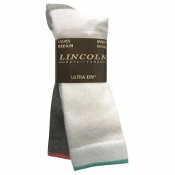 Wholesale ✔️ Lincoln Outfitters ⌛ Women's Ultra-Dri Crew Sock 2 Pack - L2/423-W/G - Socks Women's 🔥