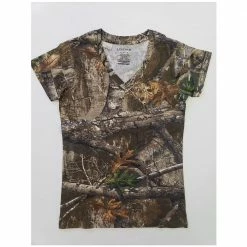 Best deal 🎉 Women's Realtree Camo Short Sleeve T-Shirt - L0103 - T-Shirts 🧨