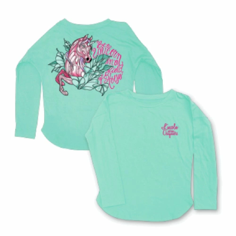 Flash Sale β Lincoln Outfitters π Girls' Be A Unicorn Long Sleeve T-Shirt Loyls-06 - Shirts π 1 Flash Sale β Lincoln Outfitters π Girls' Be A Unicorn Long Sleeve T-Shirt Loyls-06 - Shirts π