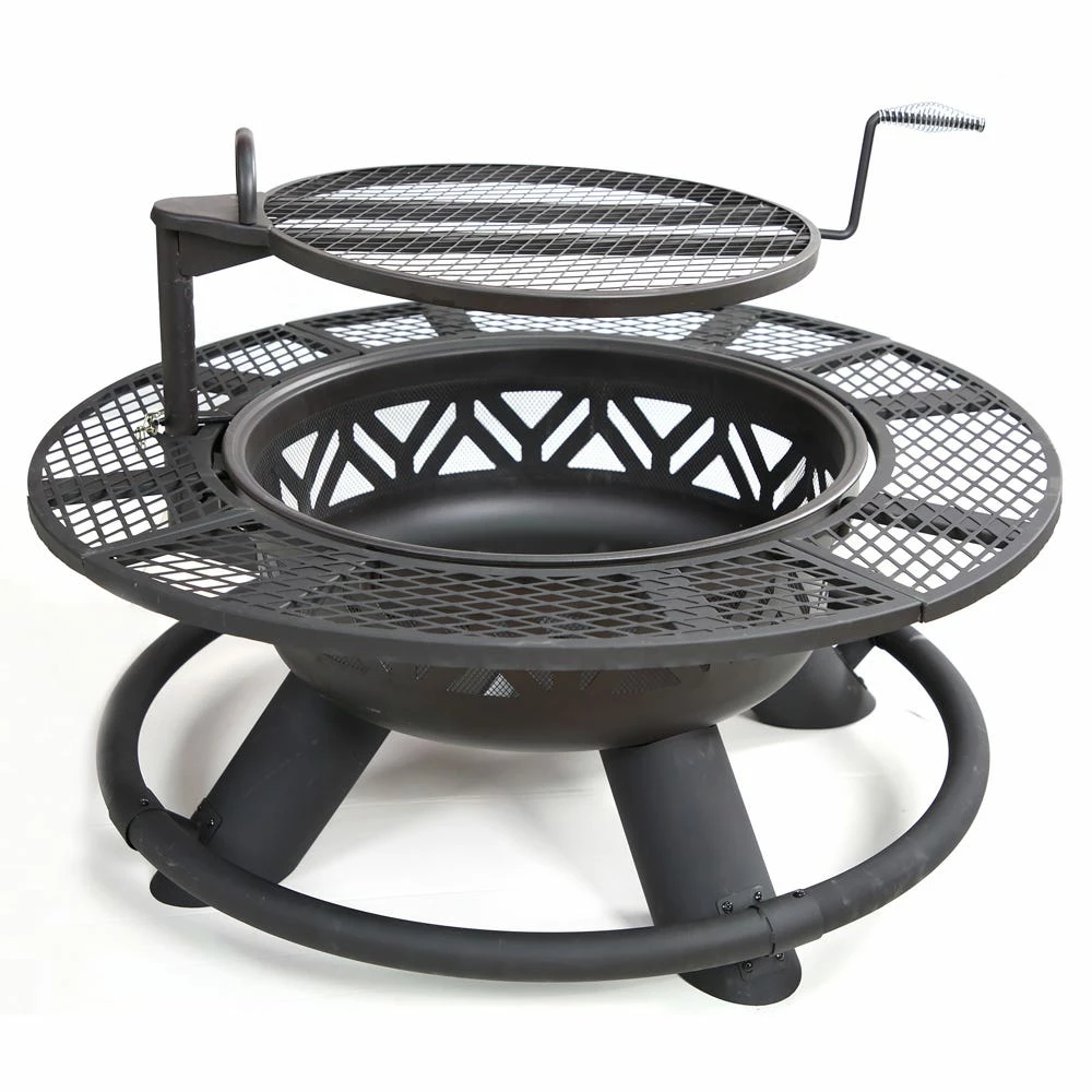 Deals π Lincoln Outfitters Steel Fire Pit with BBQ Grate - 90-165-0204 - Fire Pits & Heaters π₯° 1 Deals π Lincoln Outfitters Steel Fire Pit with BBQ Grate - 90-165-0204 - Fire Pits & Heaters π₯°