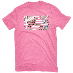 Budget 🔔 Lincoln Outfitters Ladies Short Sleeve T-shirt Sangria Sunset  - LO-L377 - Long Sleeve Shirts Women's 🎉