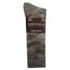 Coupon ✔️ Lincoln Outfitters Men's Camo Merino Wool Sock Green - L9063-CGR - 👏 Socks ✨