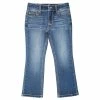 Promo ⭐ Lincoln Outfitters Youth Girl's 5-Pocket Stretch Denim Bootcut Jean - LOG7270XMW - Jeans 🌟