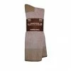 Deals ✔️ Lincoln Outfitters Men's Merino Wool Blend Marl Boot Sock 2 Pack Tan Large - L2/72516-COY-L - 😀 Socks ✨