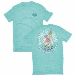 Wholesale 😀 Lincoln Outfitters Ladies Raised on Sweet Tea and Jesus Short Sleeve T-Shirt - LO-L201 - T-Shirts 🎁