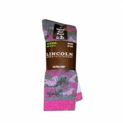 Best Pirce 🔥 Lincoln Outfitters Girl's Merino Wool Blend Boot Sock 2 Pack Camo - L2/8857-C/PK - ❤️ Socks ✔️