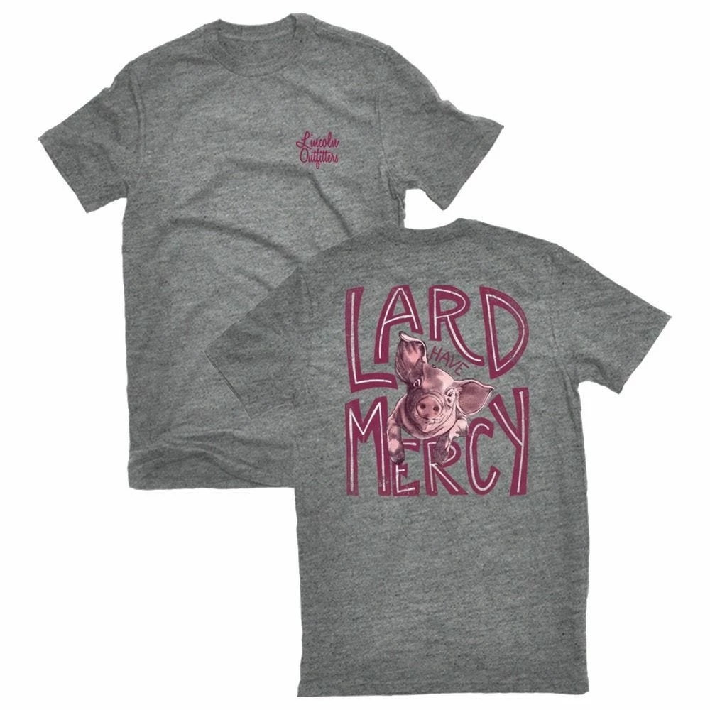 Best reviews of ❤️ Lincoln Outfitters Ladies Lard Have Mercy Short Sleeve T-Shirt - LO-L212-GHR - T-Shirts ✨ 1 Best reviews of ❤️ Lincoln Outfitters Ladies Lard Have Mercy Short Sleeve T-Shirt - LO-L212-GHR - T-Shirts ✨