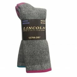 Discount 🛒 Lincoln Outfitters Ladies Full Cushion Marl Boot Sock 2 Pack Assorted - RT/L2/72293-ASST-M - Socks Women's ⌛