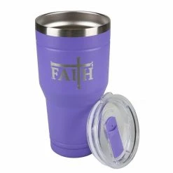 Promo 🔥 Lincoln Outfitters "Faith" 30 oz. Religious Tumbler, Purple - 89-642-0204 - Tumblers ❤️ -Lincoln Outfitters Shop d1cba1225164643d10d2d039ff93c9d16ed6df5b 32631065 3