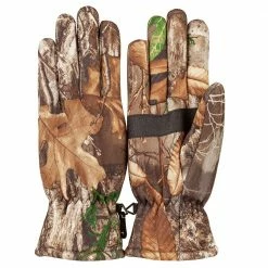 Cheapest ⌛ Lincoln Outfitters Men's Stealth Soft Shell Hunting Glove with Berber Interior Real Tree Edge D-1414-EDG - Hunting Apparel 🌟
