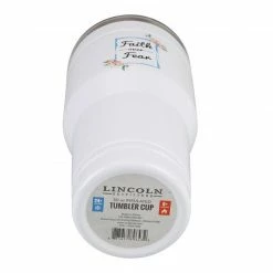 Top 10 👍 Lincoln Outfitters "Faith Over Fear" 30 oz. Religious Tumbler, White - 89-643-0204 - Tumblers 🔥 -Lincoln Outfitters Shop d6f77873b9e97b89dd4b918602959fadeeae8415 32631066 4