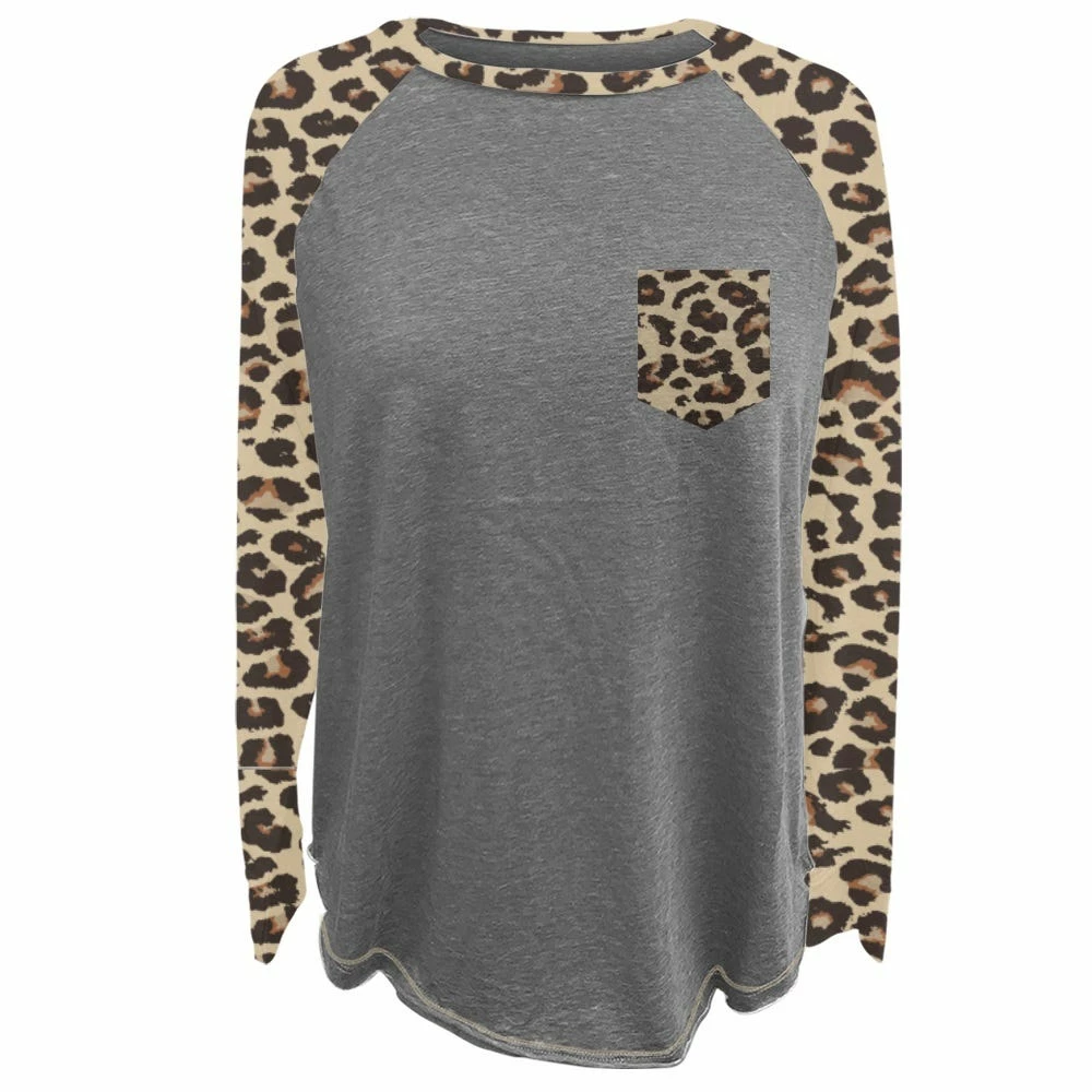 Top 10 π Lincoln Outfitters Ladies Long Sleeve Leopard Pocket Raglan Fashion T-Shirt - LO-LFRPK-01 - Long Sleeve Shirts Women's β€οΈ 1 Top 10 π Lincoln Outfitters Ladies Long Sleeve Leopard Pocket Raglan Fashion T-Shirt - LO-LFRPK-01 - Long Sleeve Shirts Women's β€οΈ
